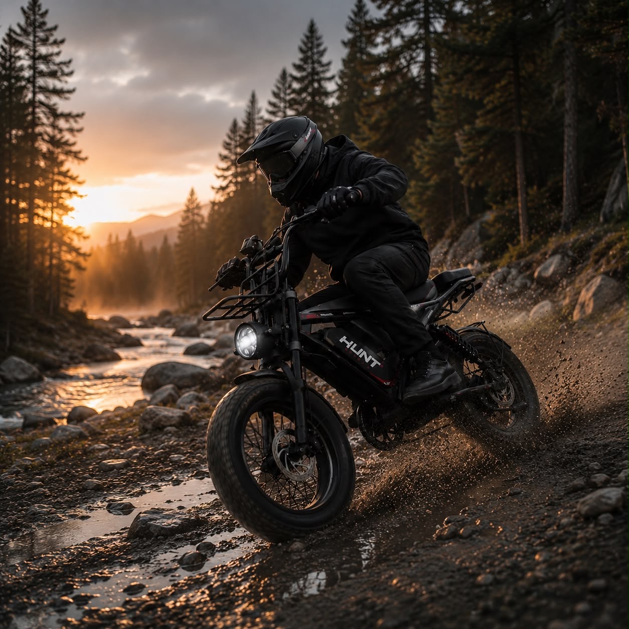 Hunt Bikes rider